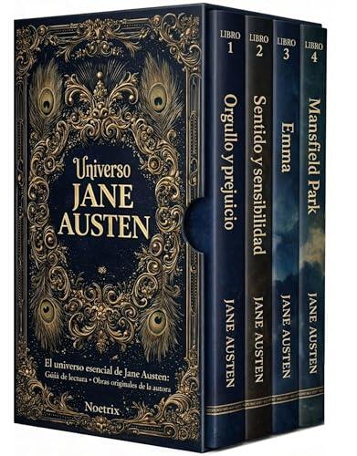 Universo Jane Austen - 4 Libros - Orgullo y prejuicio, Sentido y sensibilidad, Emma y Mansfield Park: El universo esencial de Jane Austen: Guía de lectura ... originales de la autora