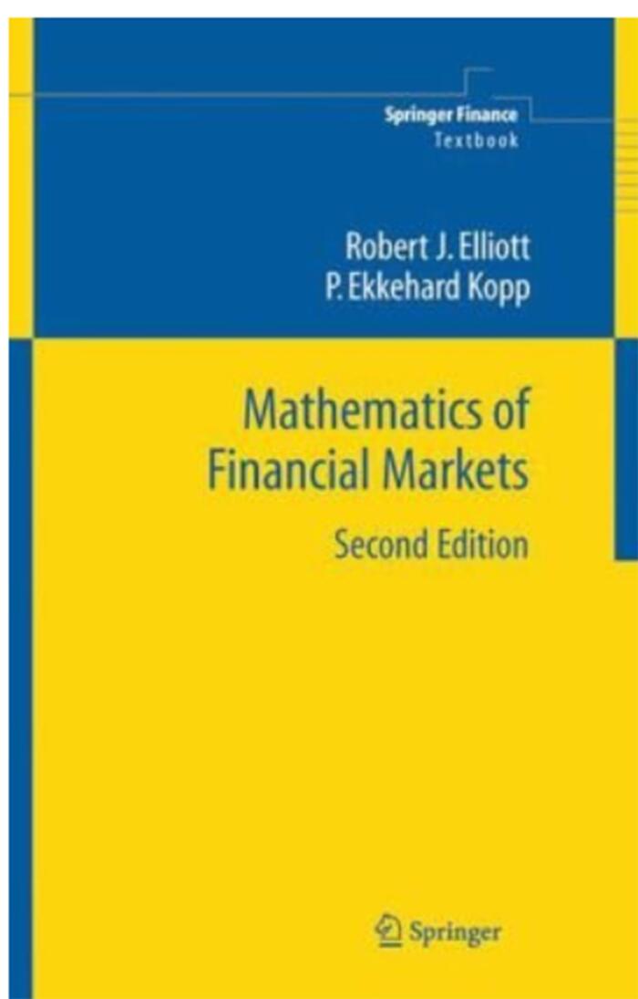 Mathematics of Financial Markets