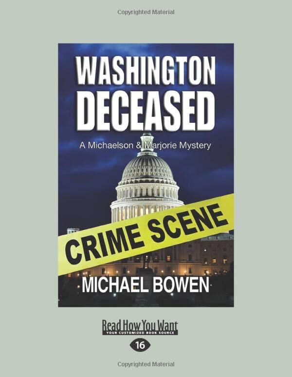 Washington Deceased: A Washington D.C. Mystery
