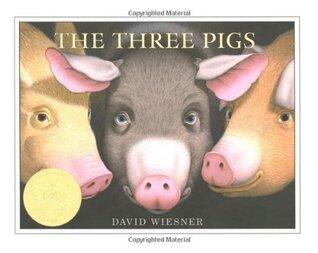 The Three Pigs: A Caldecott Award Winner - A Wildly Imaginative Metafiction Picture Book for Children (Ages 4-7)