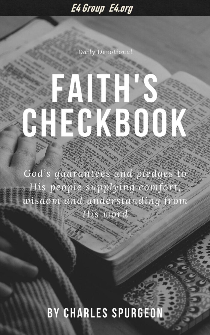 Faith's Checkbook