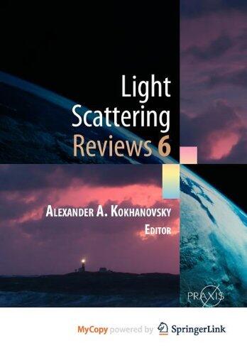 Light Scattering Reviews, Vol. 6: Light Scattering and Remote Sensing of Atmosphere and Surface
