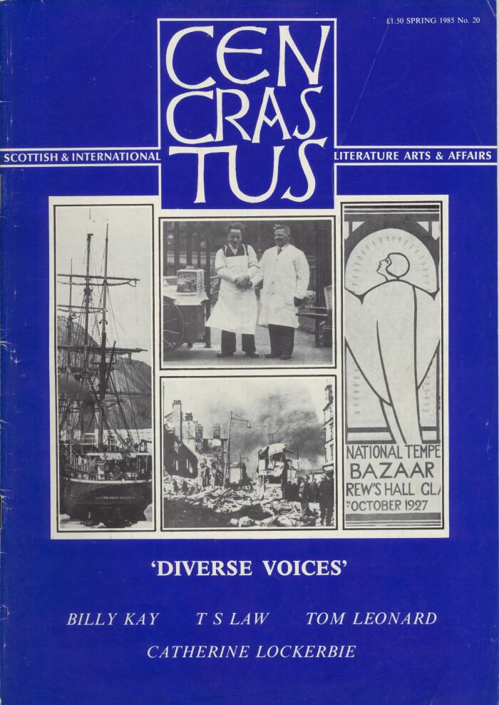 Cencrastus (No. 20): Spring 1985
