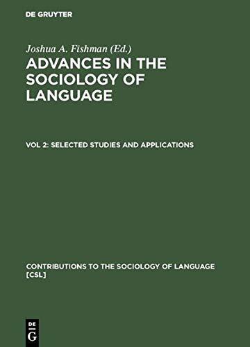 Selected Studies and Applications