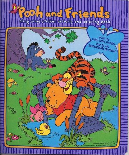 Pooh and Friends: Cling Vinyl Sticker Activity and Coloring Book