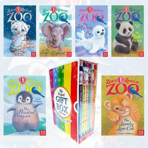 Amelia Cobb Zoe's Rescue Zoo Collection 6 Books Bundle