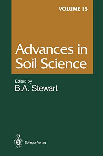 Advances in Soil Science, Volume 15
