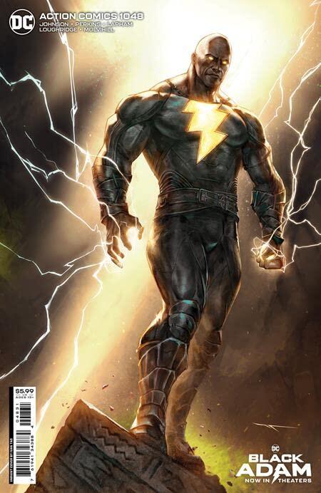 Action Comics #1048 CVR C Ivan Tao Black Adam Movie Card Stock Var