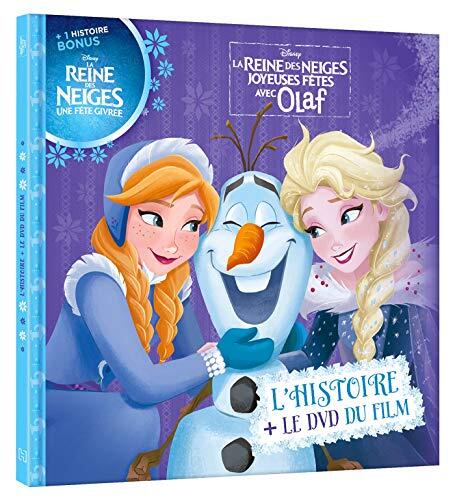 La Reine des Neiges: Joyeuses Fêtes avec Olaf (Livre DVD)