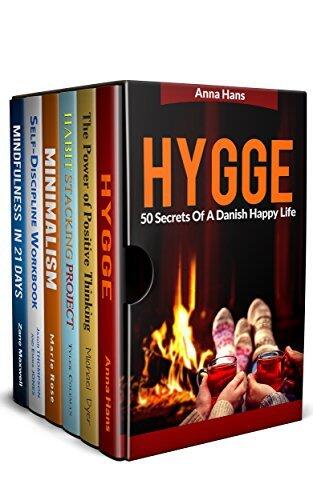Positive Thinking 6 in 1 Box Set: Hygge and 50 Secrets of a Danish Happy Life, The Power of Positive Thinking, Habit Stacking Project, Minimalism, Self-Discipline Workbook, Mindfulness in 21 Days