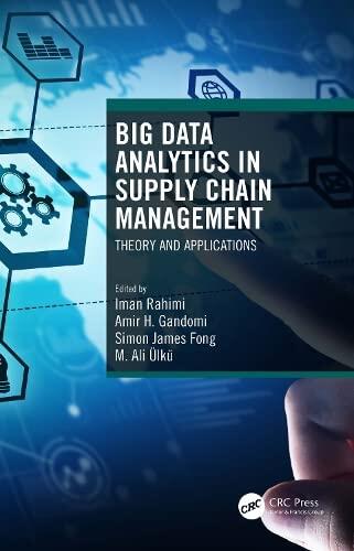 Big Data Analytics in Supply Chain Management: Theory and Applications