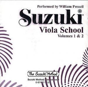Suzuki Viola School Volume 1 & 2 Compact Discs