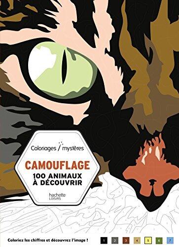 Camouflage: 100 animaux à découvrir - art therapie