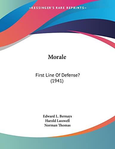 Morale: First Line of Defense?