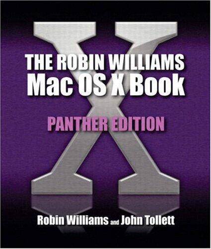 The Mac OS X Book: Panther Edition
