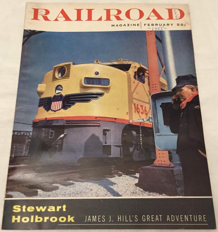 Railroad Magazine February, 1955