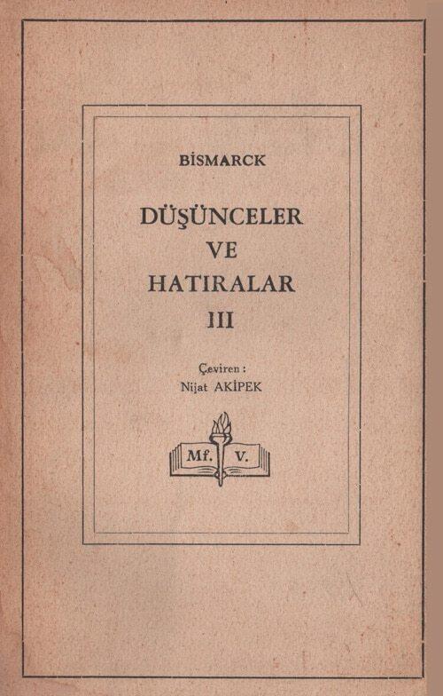 Düşünceler ve Hatıralar III