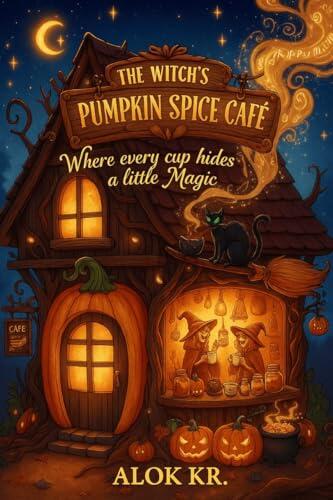 The Witch's Pumpkin Spice Café: A pumpkin-filled fantasy romance where magic brews, hearts stir, and love rises like steam...