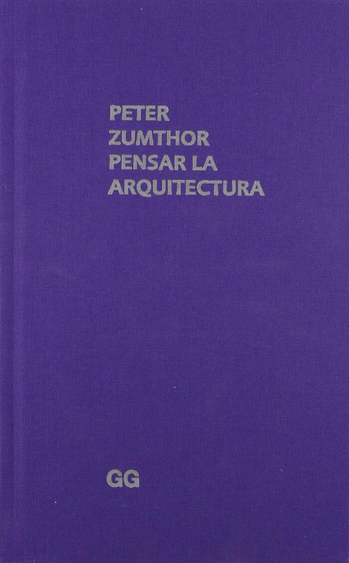 Pensar la arquitectura