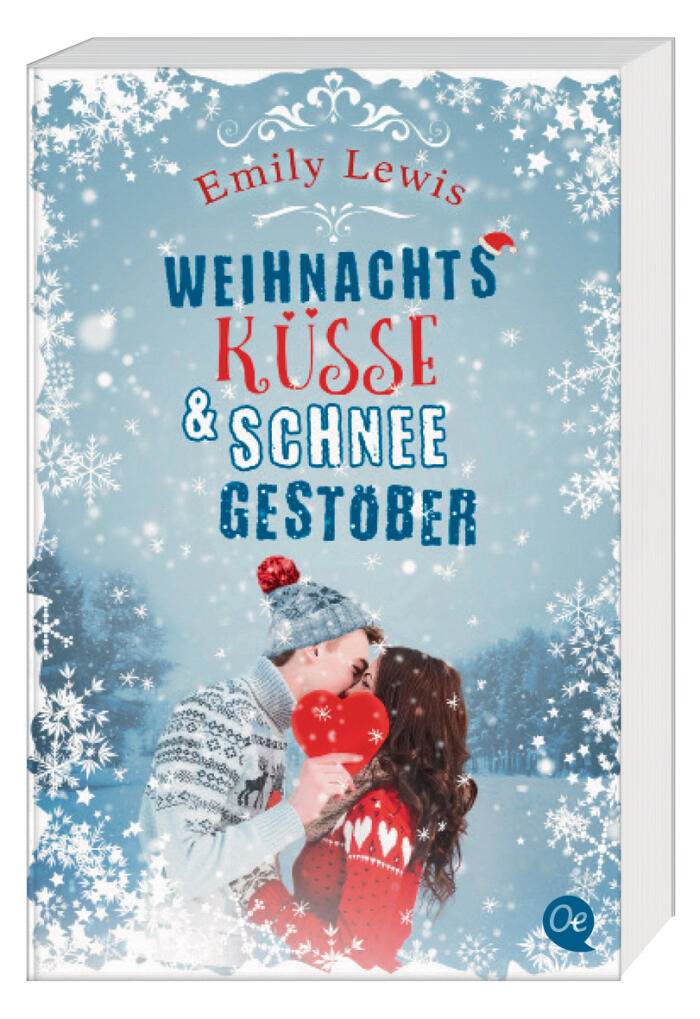 Weihnachtsküsse und Schneegestöber