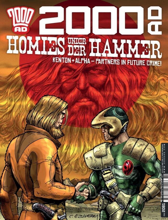 2000 AD Prog 2081 - Homies under der Hammer