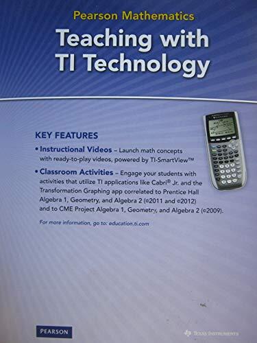 Pearson Mathematics Teaching with TI Technology
