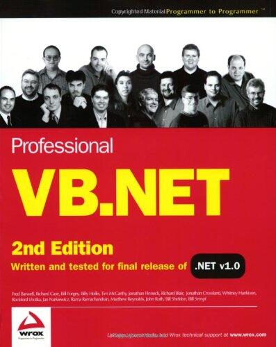 Professional VB.NET