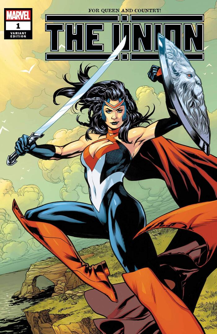 The Union (For Queen and Country) #1 (of 5) Emanuela Lupacchino 1:25 Variant King in Black Tie-In