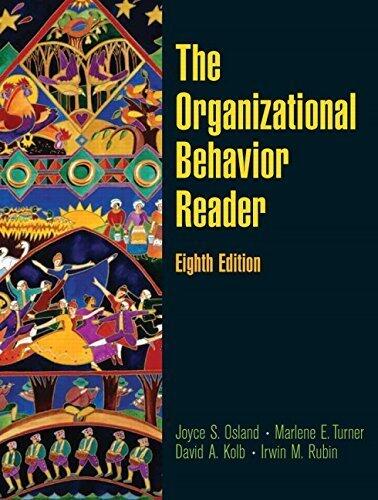 The Organizational Behavior Reader