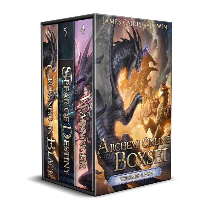 Archemi Online Chronicles Boxset: Books 4, 5 & 6: A LitRPG Epic Fantasy Series