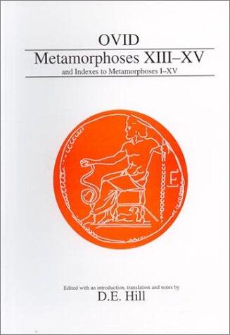 Ovid: Metamorphoses XIII-XV