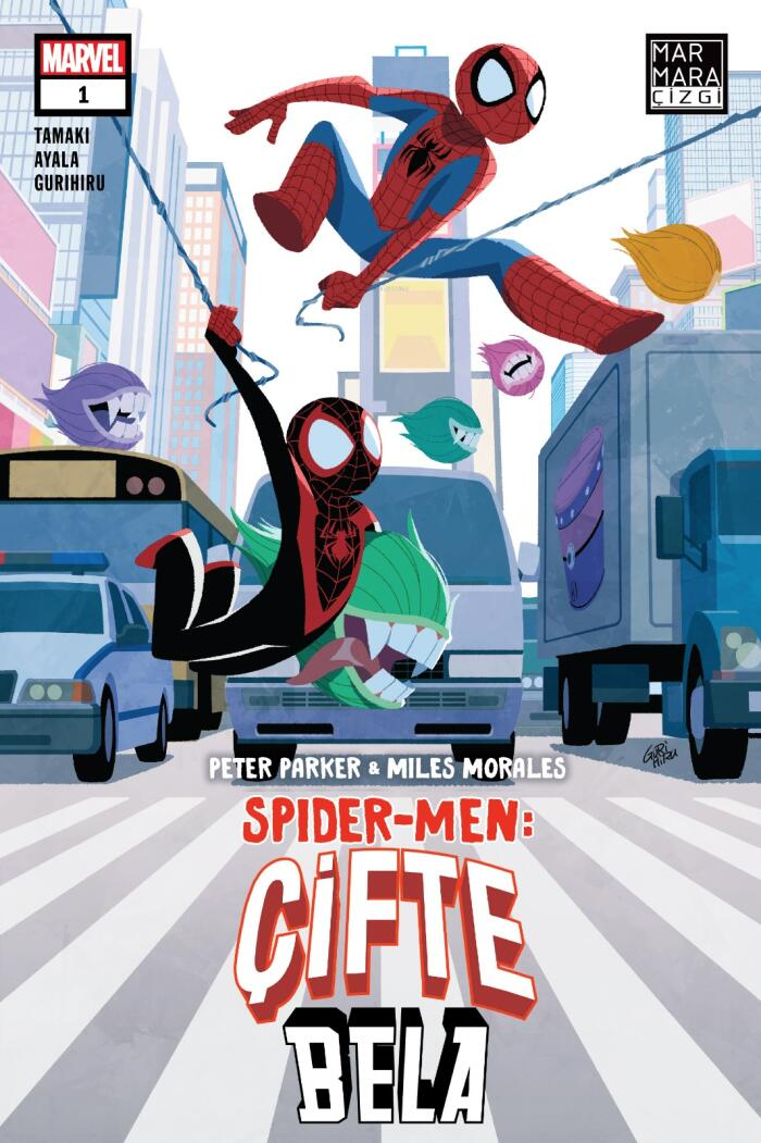 Peter Parker & Miles Morales: Spider-Men Çifte Bela #1
