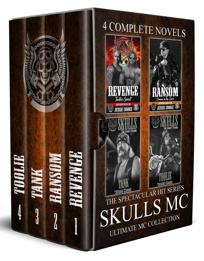 Skulls MC: Diesel - Xander - Chaos: 3 Full-Length Action-Packed Dark Biker Romance Novels