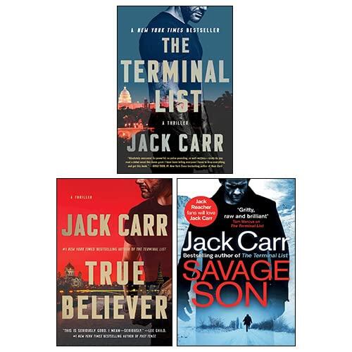 James Reece Series 3 Books Collection Set By Jack Carr