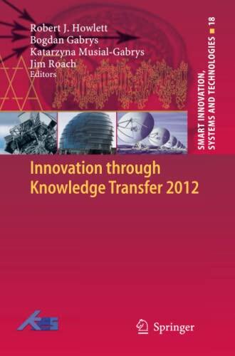 Innovation through Knowledge Transfer 2012