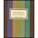 Strategic Management : Formulation, Implementation, and Control