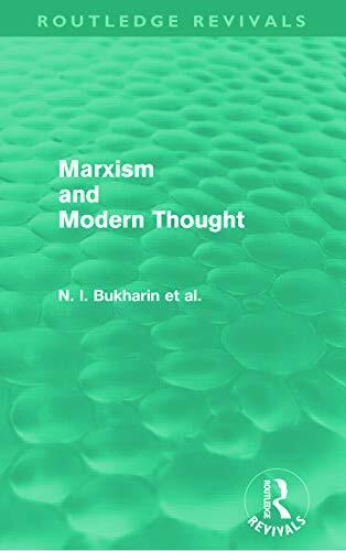 Marxism and Modern Thought