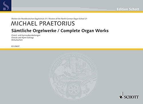 Oeuvres complètes pour orgue: 3 Fantaisies chorales, Variation chorale, 6 arrangements d'hymnes. Vol. 21. organ.