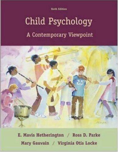 Child Psychology: A Contemporary Viewpoin