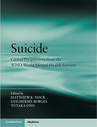 Suicide: Global Perspectives from the WHO World Mental Health Surveys