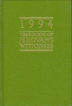 1994 Yearbook of Jehovah's Witnesses