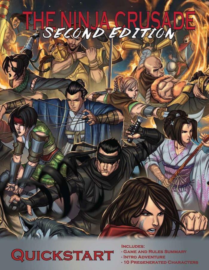 The Ninja Crusade, Second Edition QuickStart