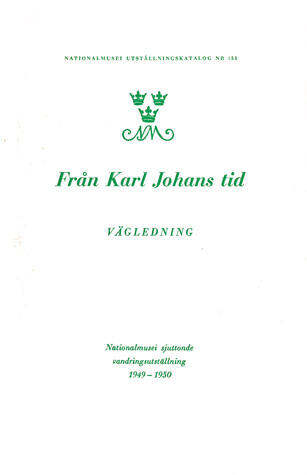 Från Karl Johans tid