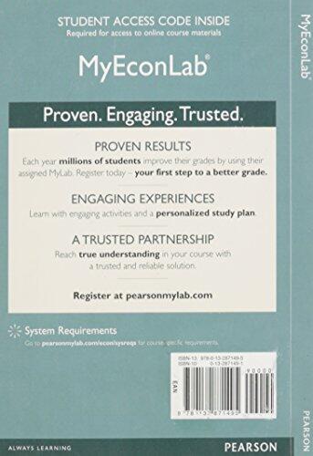 Economics New Myeconlab with Pearson Etext Access Card