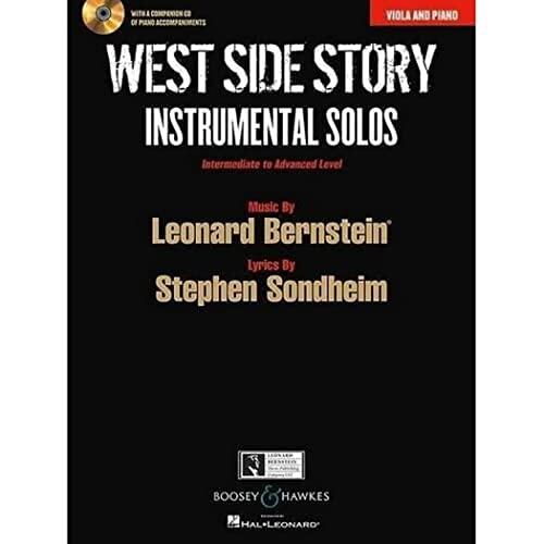 West Side Story Instrumental Solos: Arranged for Viola and Piano With a CD of Piano Accompaniments