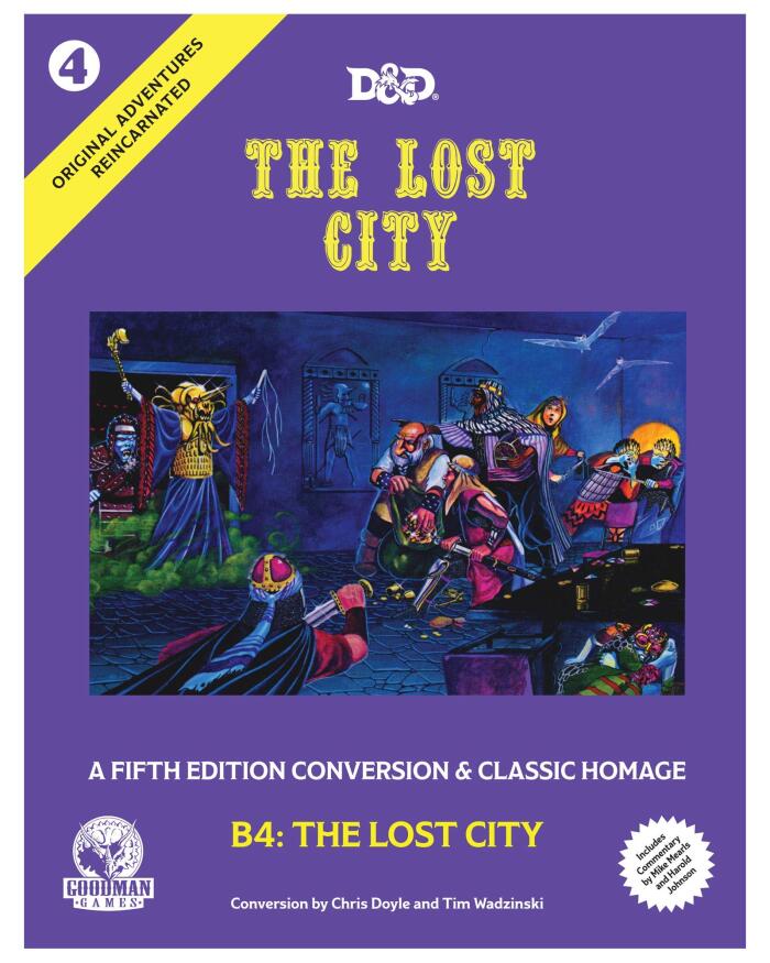 Original Adventures Reincarnated (No. 4): The Lost City