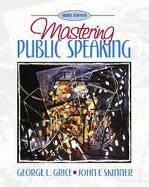 Mastering Public Speaking (text only) 3rd (Third) edition