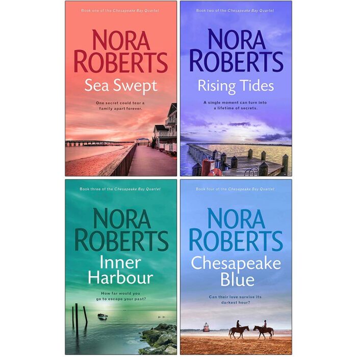 Chesapeake Bay Series 4 Books Collection Set: Sea Swept / Rising Tides / Inner Harbour / Chesapeake Blue