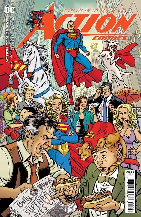 ACTION COMICS #1048 CVR B DAVID LAPHAM CARD STOCK VAR