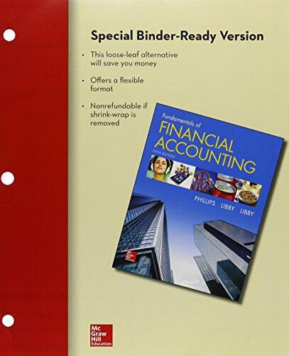 Fundamentals of Financial Accounting [with Connect]